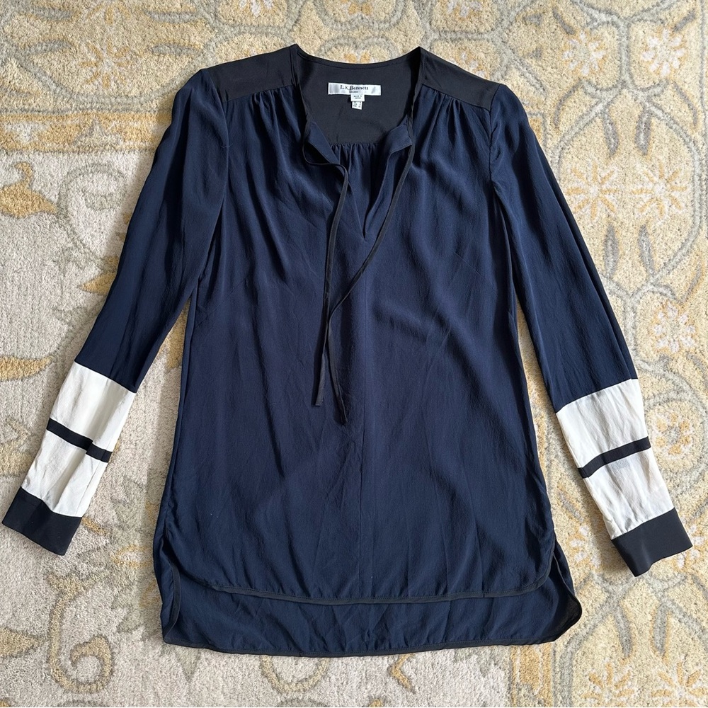 LK Bennett Clarine Silk Blouse